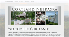 Desktop Screenshot of cortlandne.com